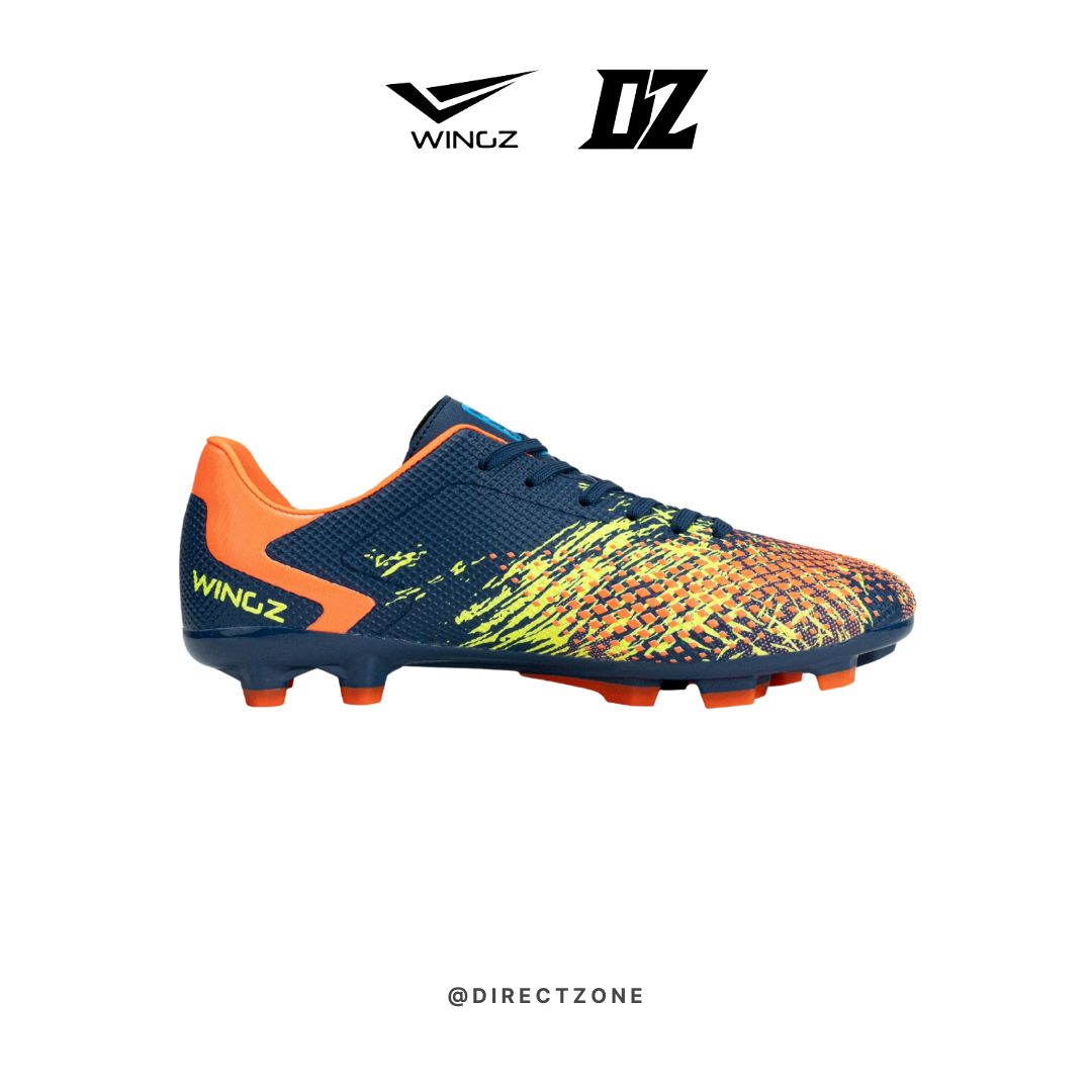 Wingz Sport Soccer Shoes - WZ1712 - Navy Yellow