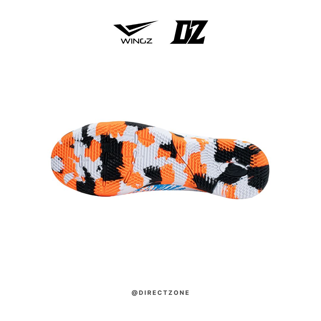 WingzSport WZ-2712 - Kasut Futsal / Futsal Shoes - White