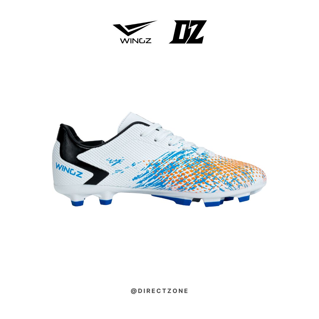 Wingz Sport Soccer Shoes - WZ1712 - White Blue