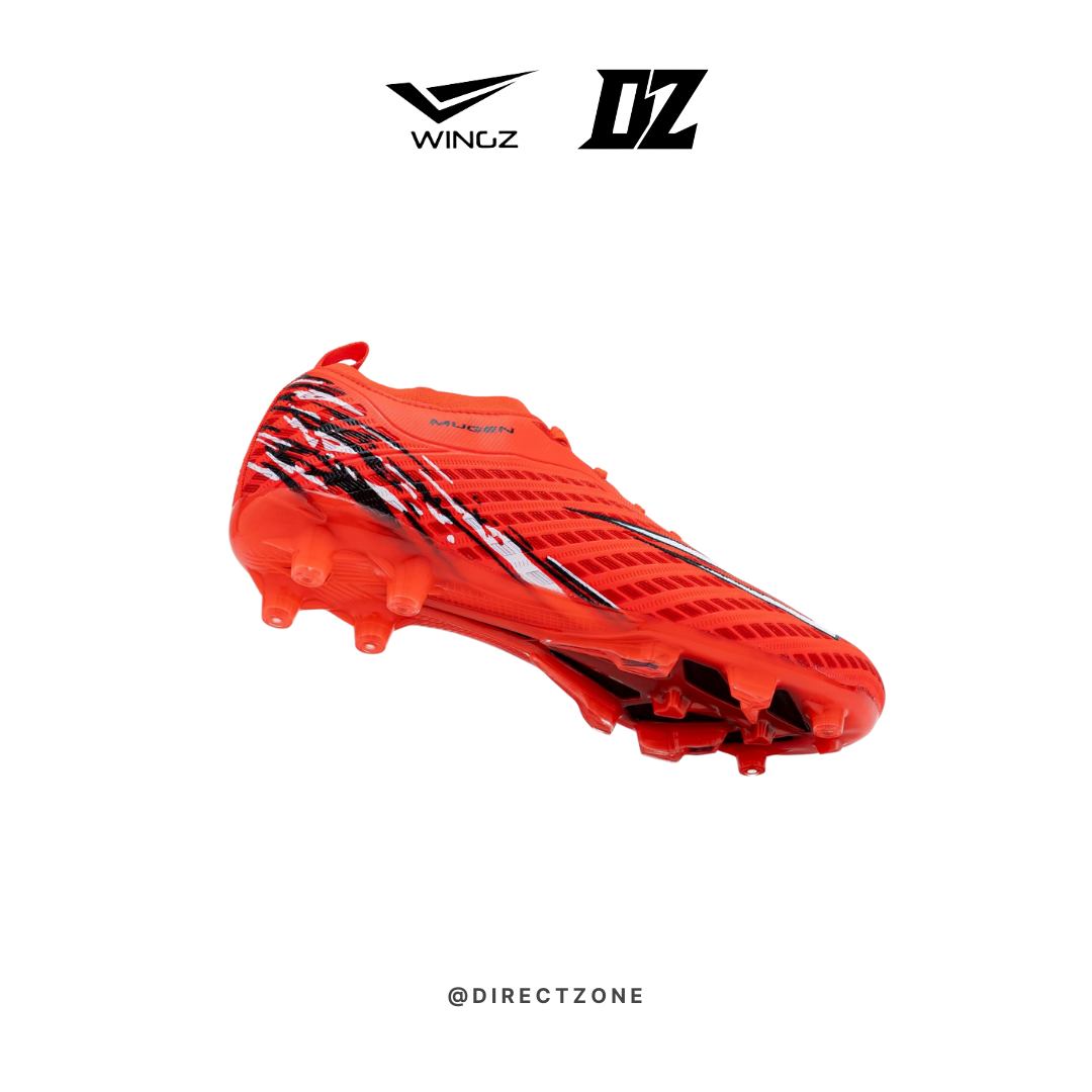 Wingz Sport Soccer Shoes - Mugen Premium PU - Red Candy