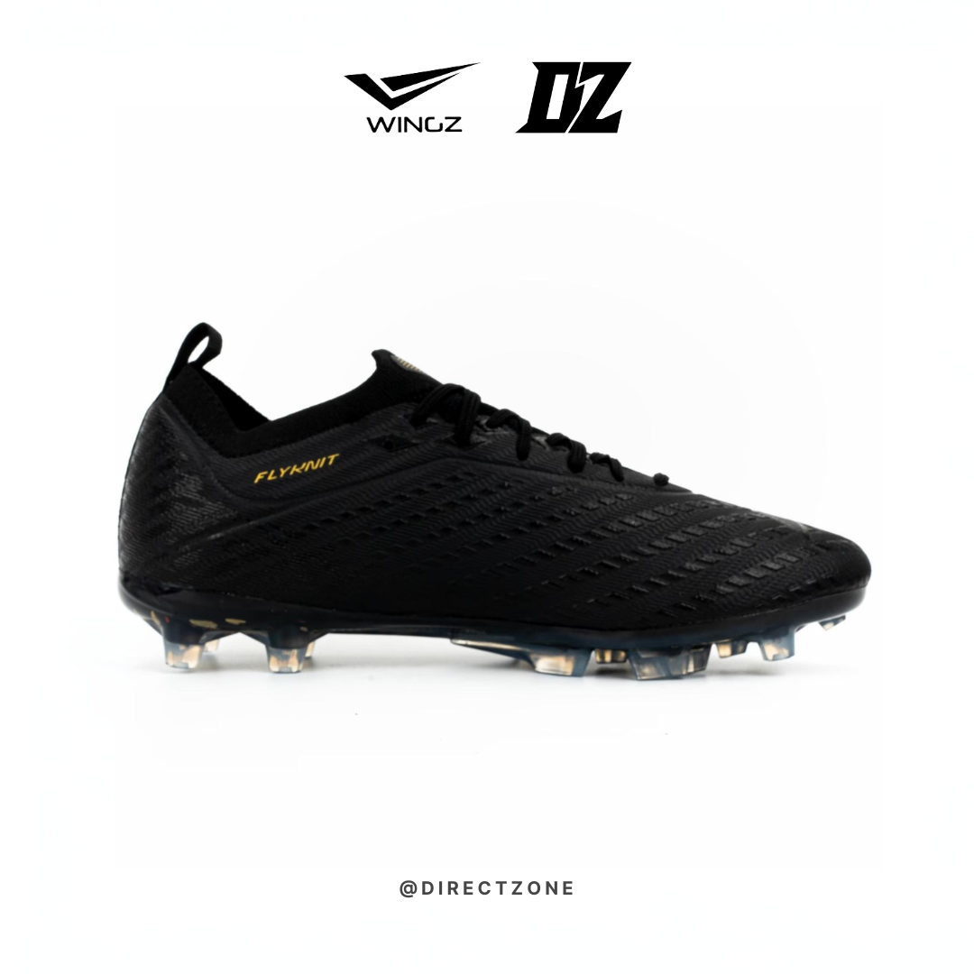 Wingz Sport Soccer Shoes - Mugen Pro Flyknit - Black