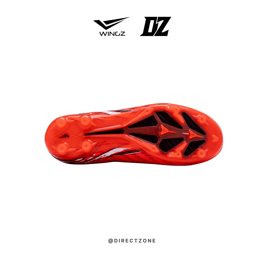 Wingz Sport Soccer Shoes - Mugen Premium PU - Red Candy