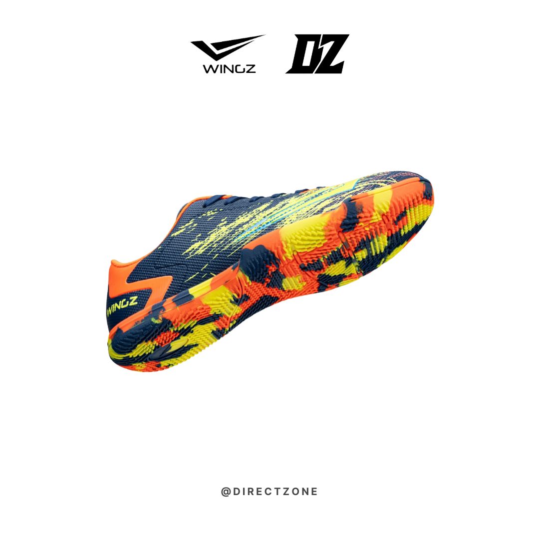 Wingz Sport Futsal Shoes - WZ2712 - Navy Yellow