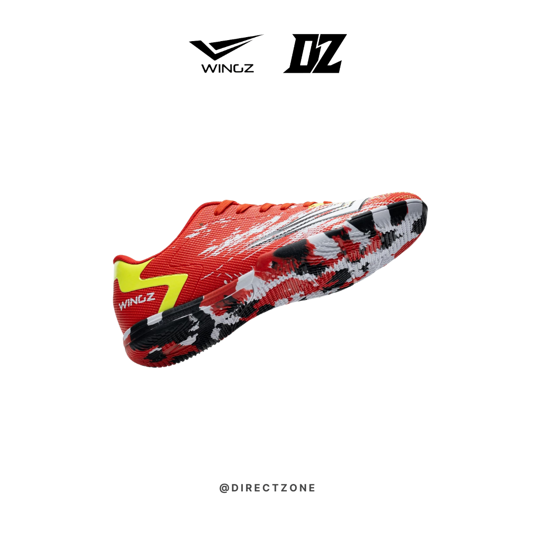 Wingz Sport Futsal Shoes - WZ2712 - Red