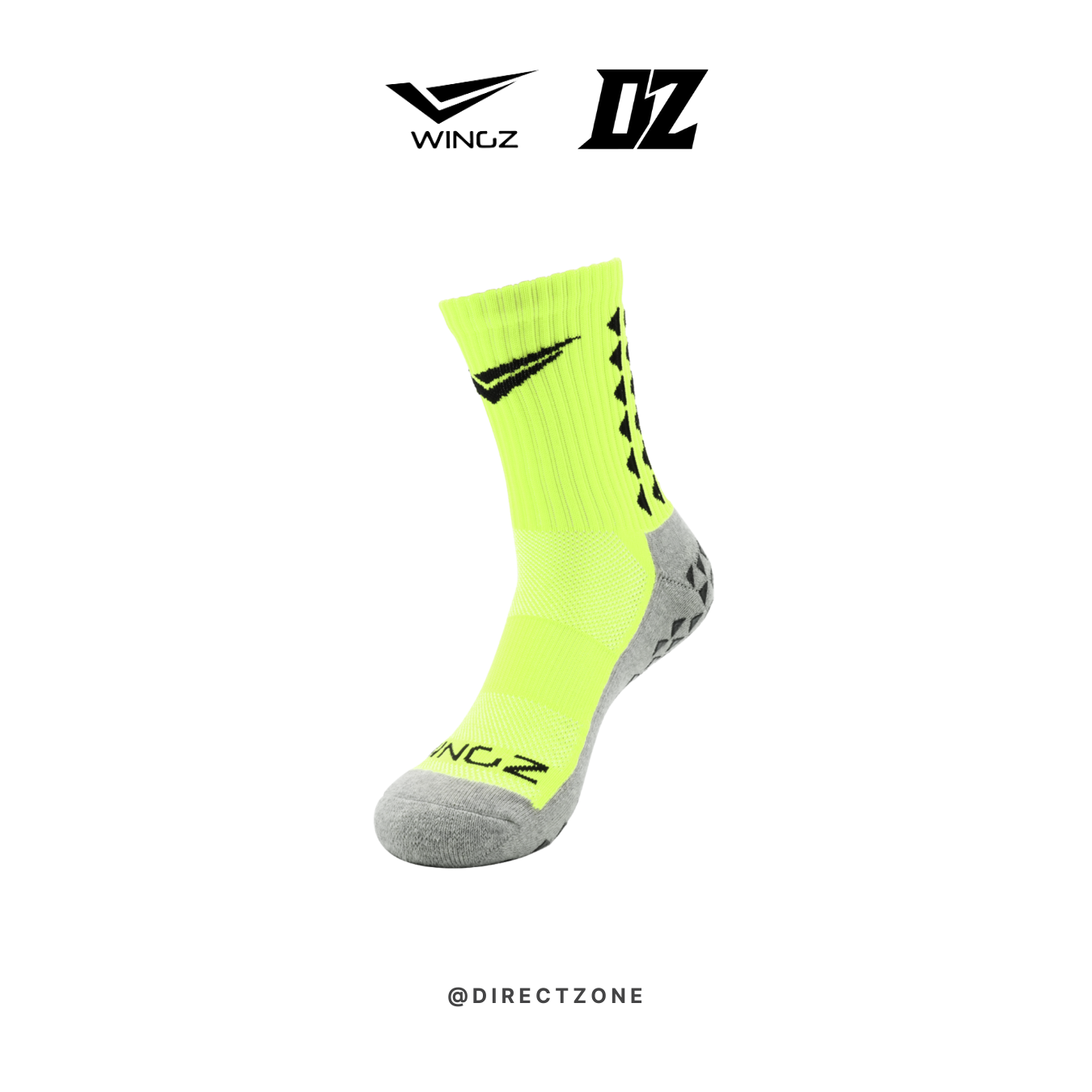 WingzSport Mid Cut Anti-Slip Socks / Kaus Kaki – WZ-9300