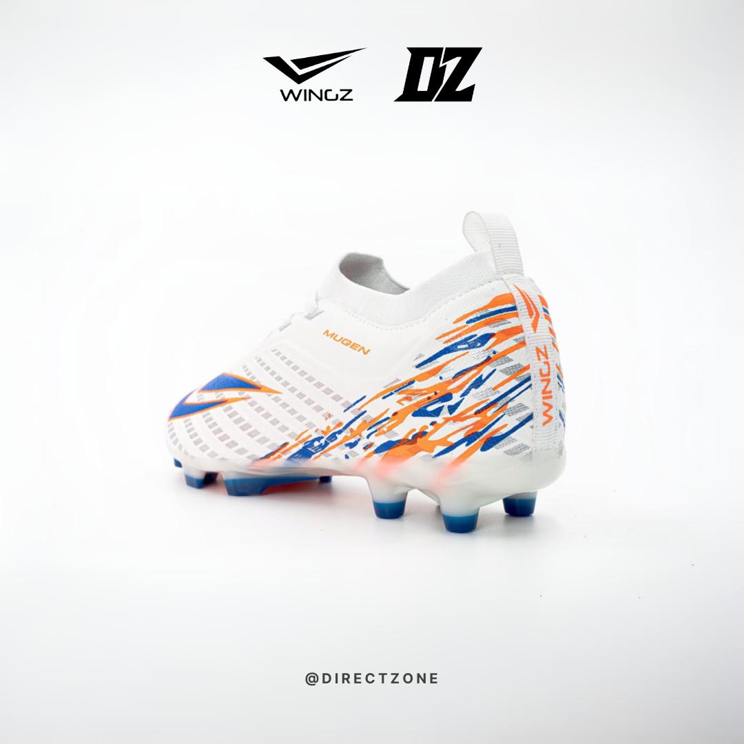 Wingz Sport Soccer Shoes - Mugen Premium PU - White