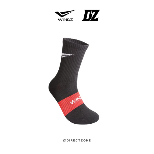 WingzSport Mid Cut Anti-Slip Socks / Kaus Kaki – WZ-8200 / WZ-8300