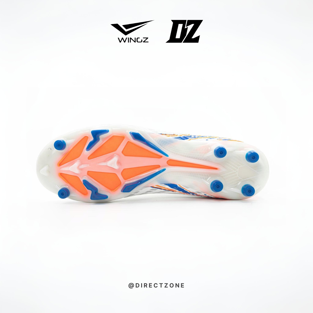 Wingz Sport Soccer Shoes - Mugen Premium PU - White
