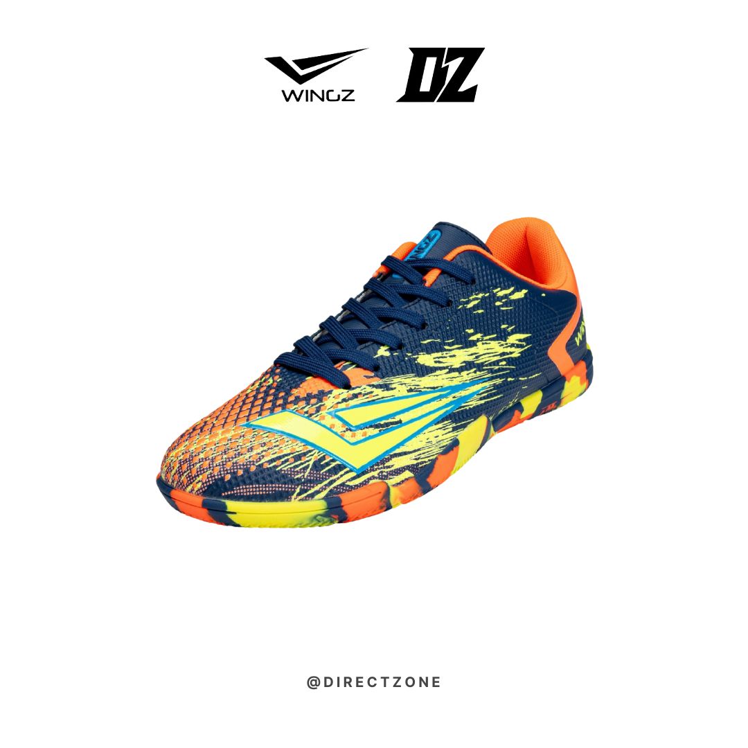 Wingz Sport Futsal Shoes - WZ2712 - Navy Yellow