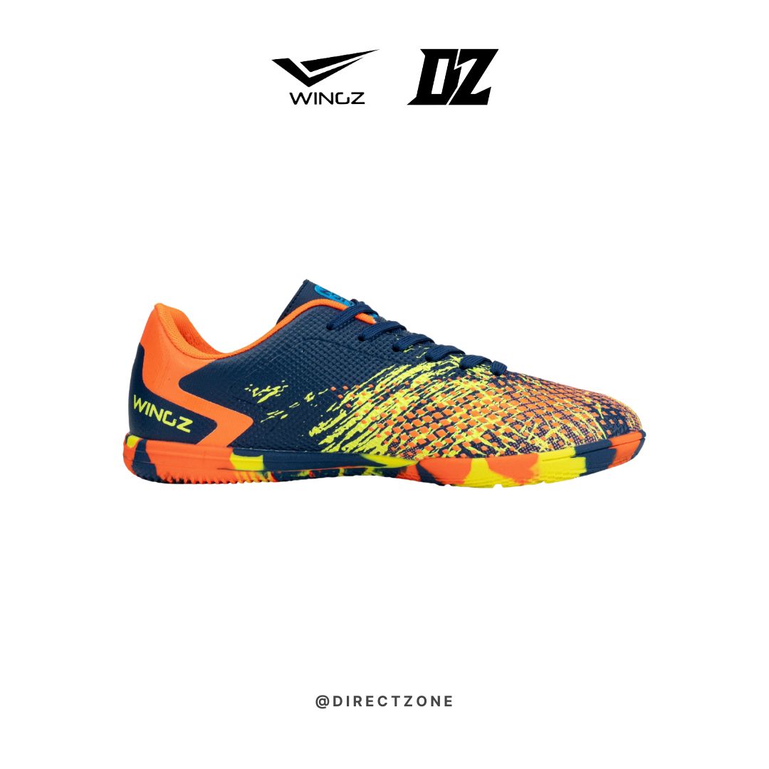 Wingz Sport Futsal Shoes - WZ2712 - Navy Yellow