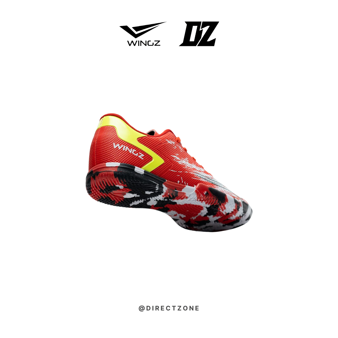 Wingz Sport Futsal Shoes - WZ2712 - Red