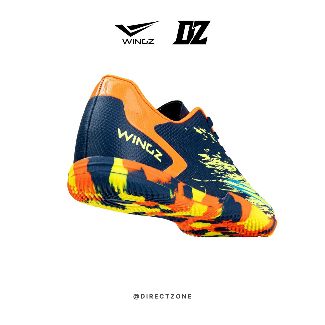 Wingz Sport Futsal Shoes - WZ2712 - Navy Yellow