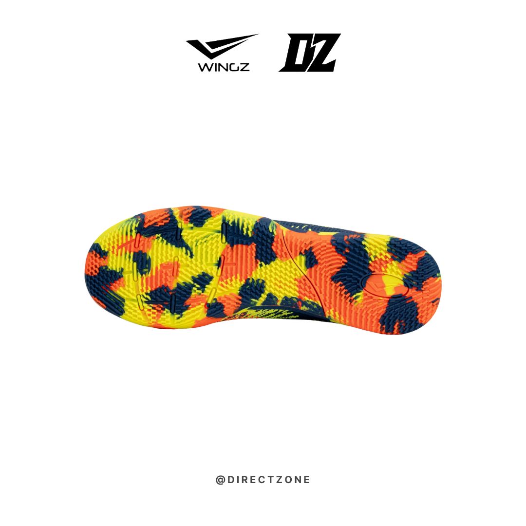 Wingz Sport Futsal Shoes - WZ2712 - Navy Yellow
