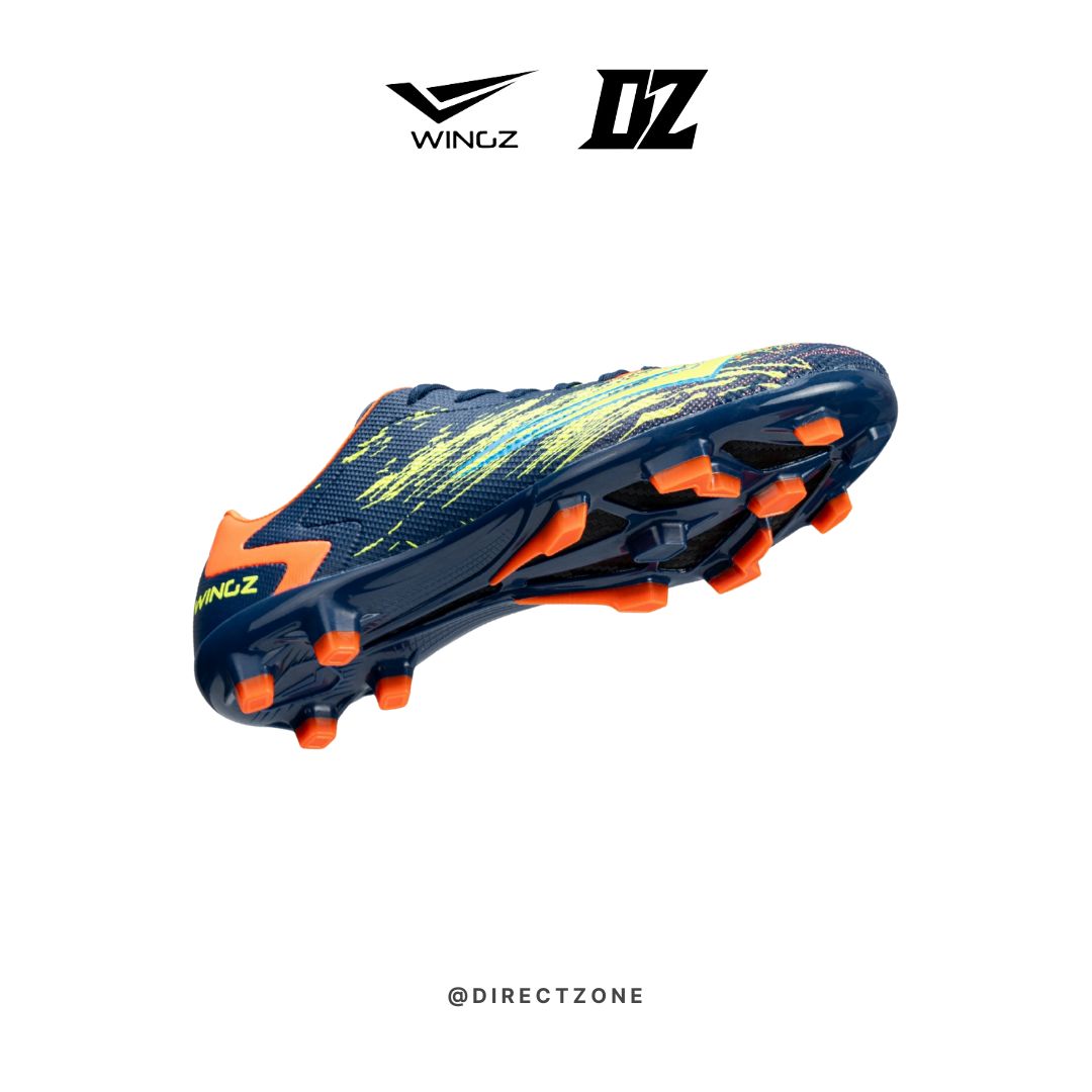 Wingz Sport Soccer Shoes - WZ1712 - Navy Yellow