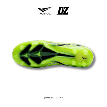 WingzSport Mugen Premium PU - Kasut Bola / Football - Lime Green