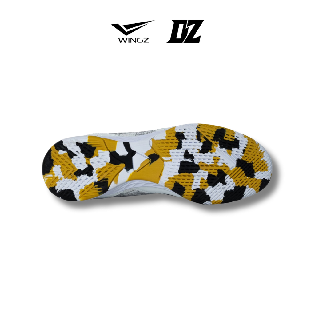 Kasut Futsal WingzSport Desala Canvas Mesh | Breathable Indoor Shoes