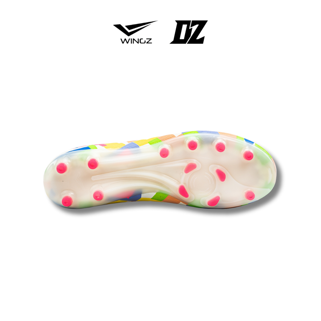 Kasut Bola WingzSport Crazy Crush Premium PU FG/AG | Lightweight Football Shoes