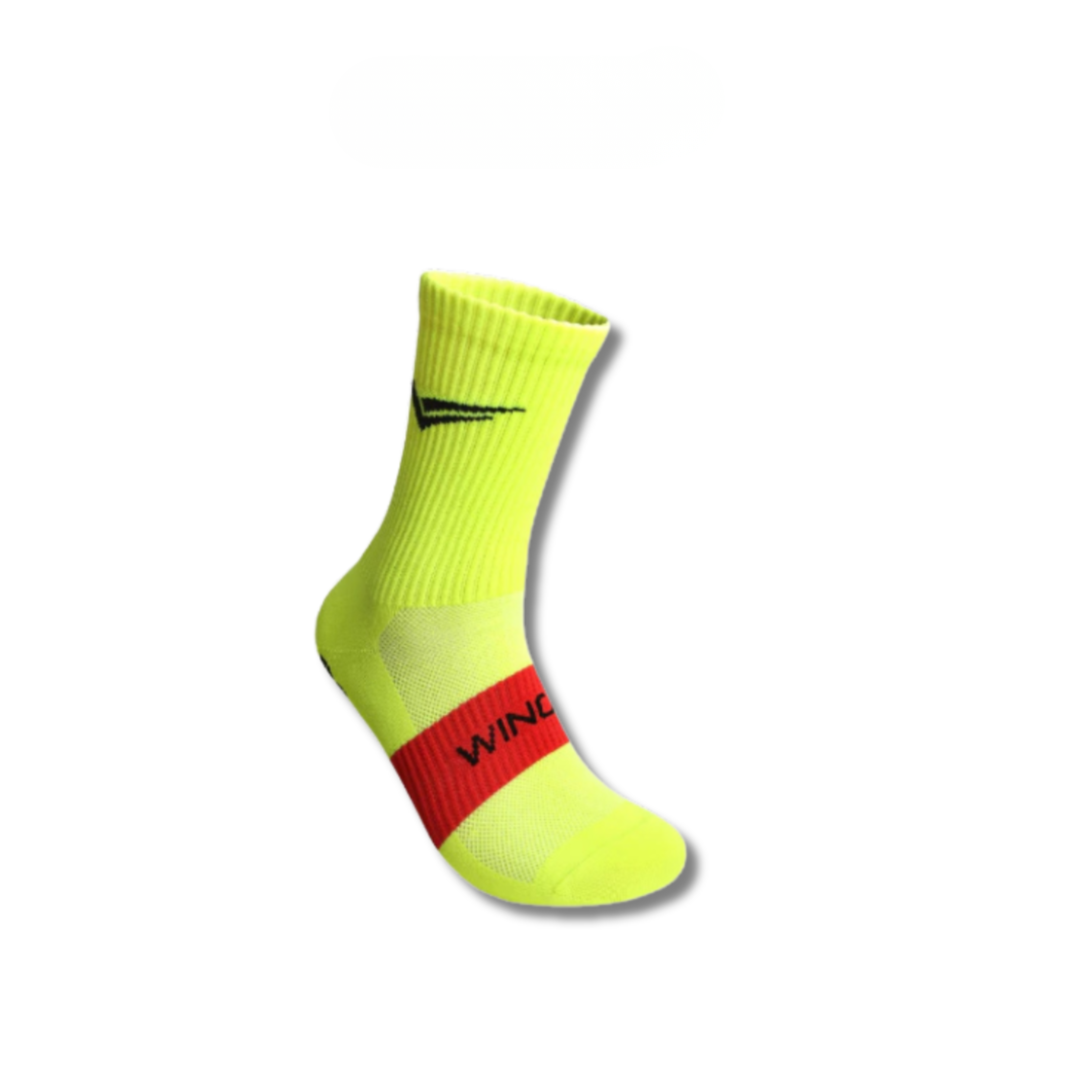 Wingz Anti Slip Mid Cut Performence Sport Grip Socks | Kaus Kaki Bola