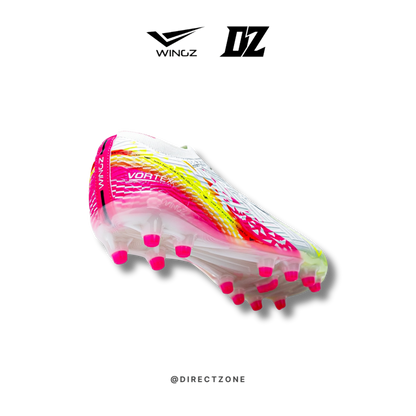 WingzSport Vortex Premium PU - Kasut Bola / Football - White