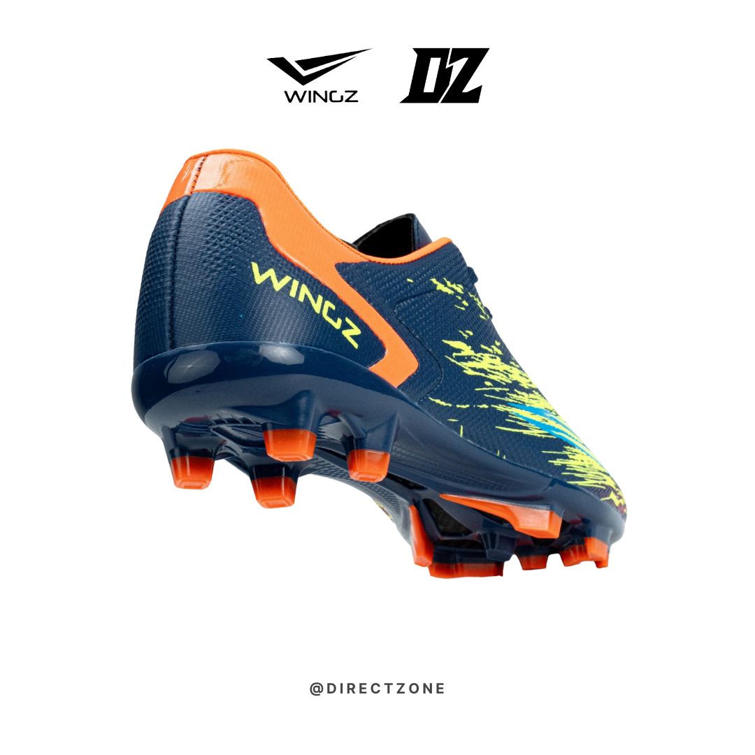Wingz Sport Soccer Shoes - WZ1712 - Navy Yellow