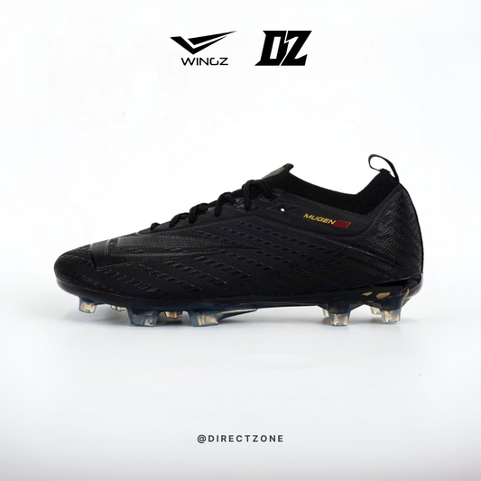 Wingz Sport Soccer Shoes - Wingz Mugen Pro Flyknit - Black