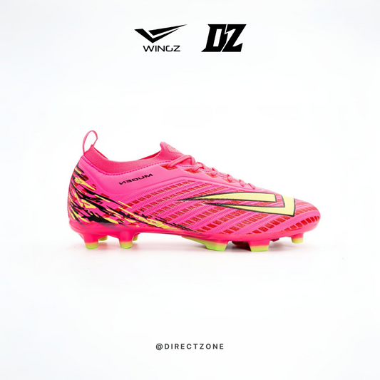 Wingz Sport Soccer Shoes - Mugen Premium PU - Red Pink