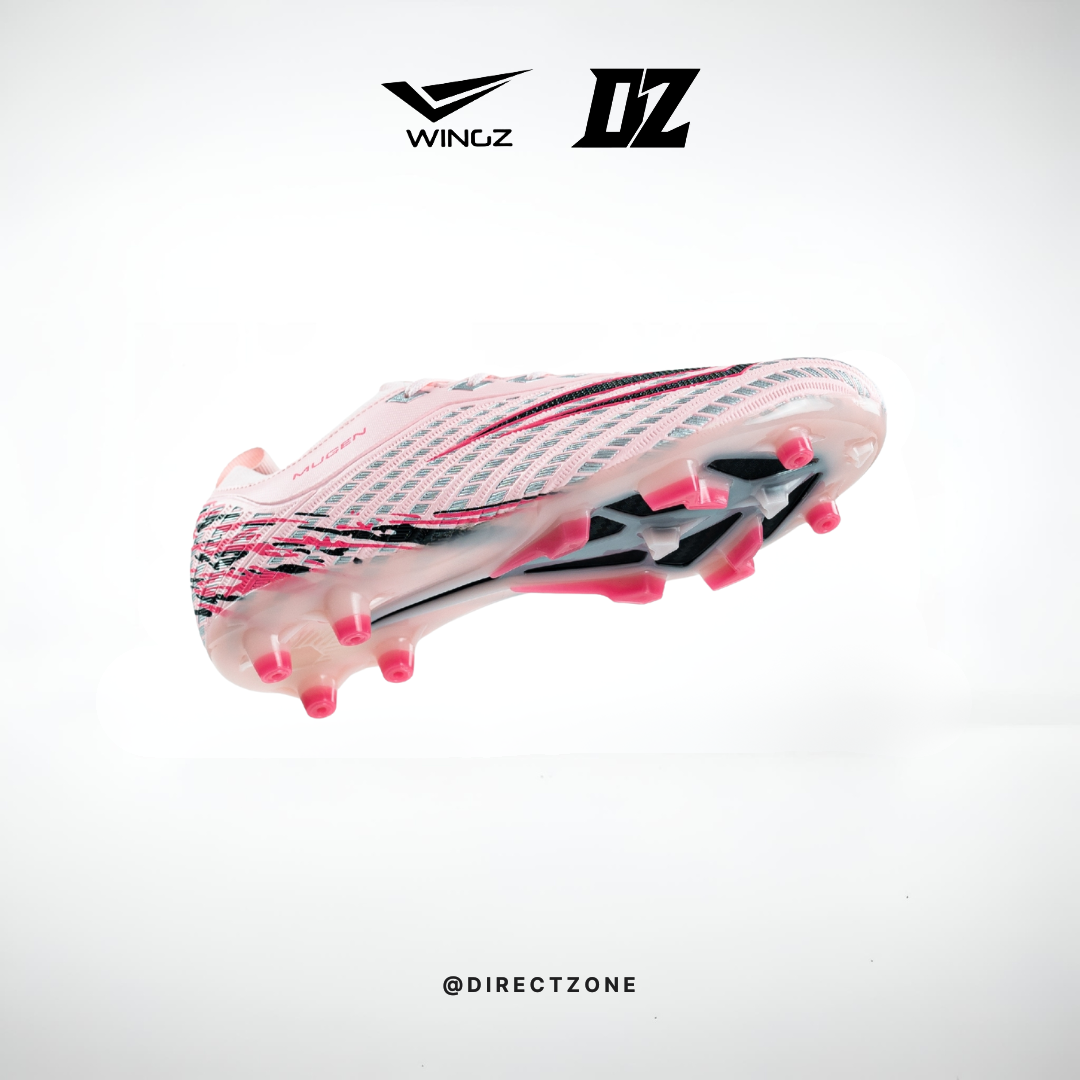 Wingz Sport Soccer Shoes - Mugen Premium PU - Light Pink