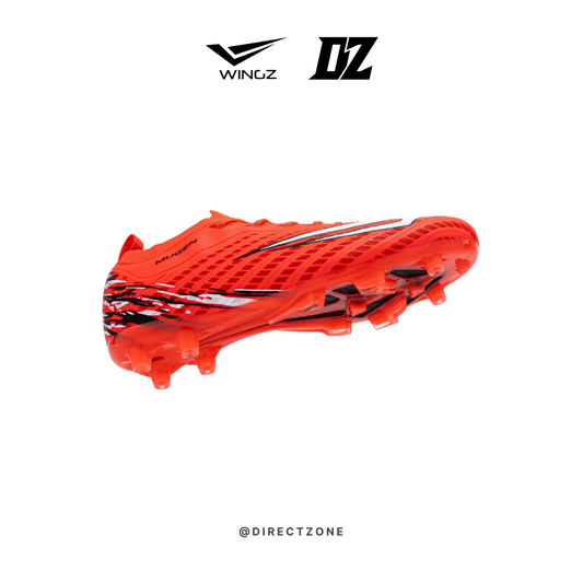 Wingz Sport Soccer Shoes - Mugen Premium PU - Red Candy