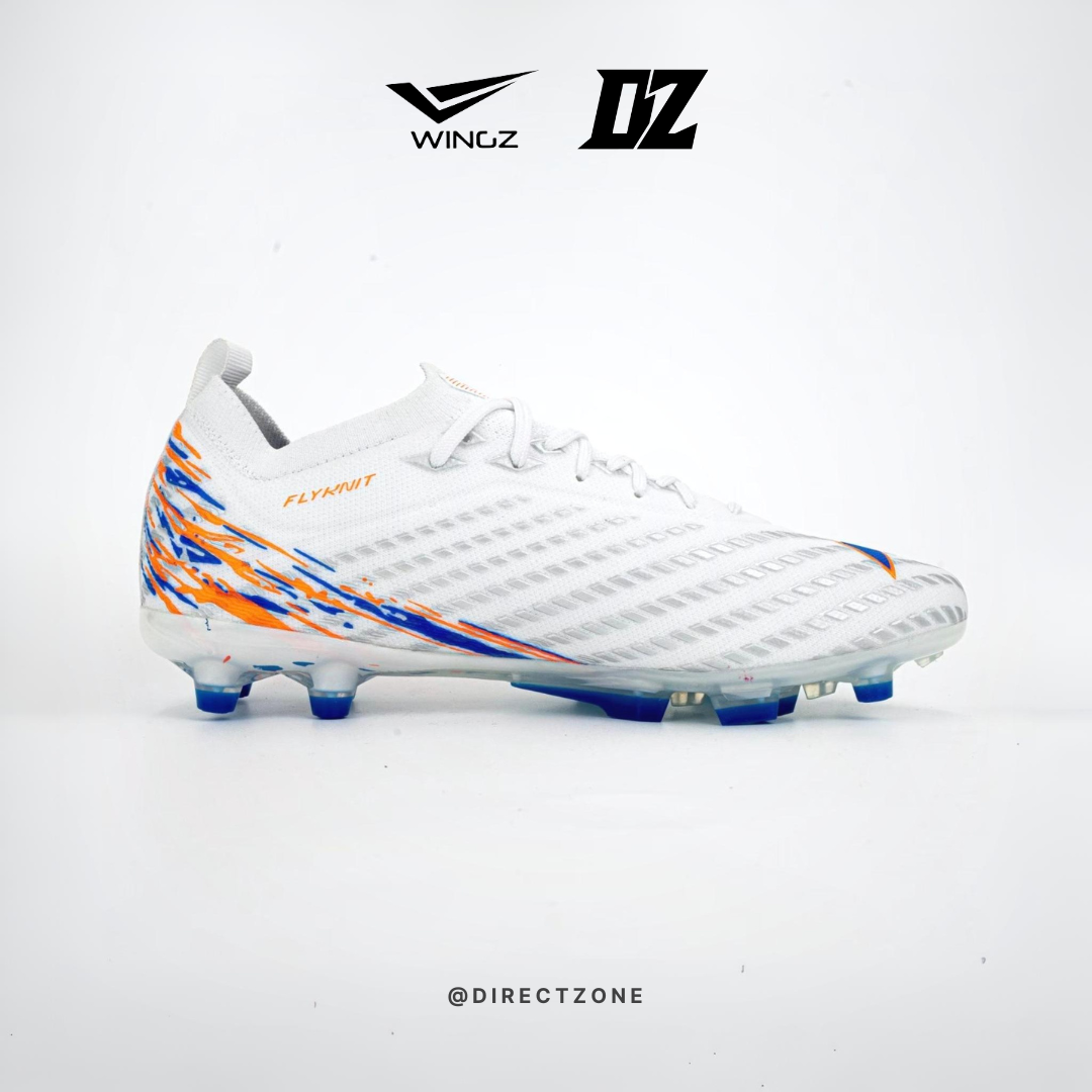Wingz Sport Soccer Shoes - Mugen Pro Flyknit - White