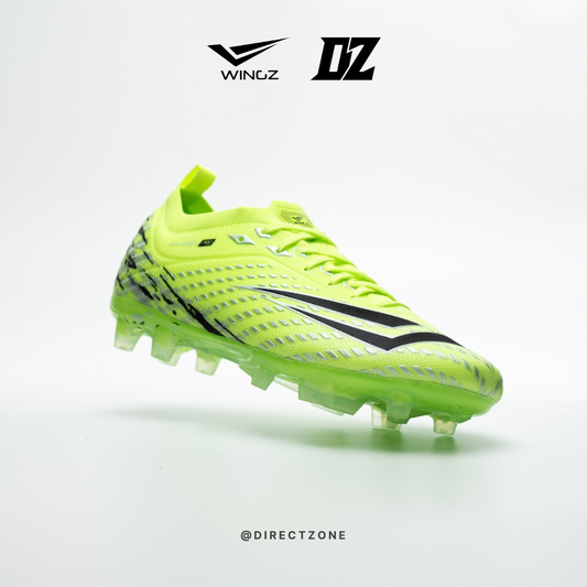 Wingz Sport Soccer Shoes - Wingz Mugen Pro Flyknit - Lime Green