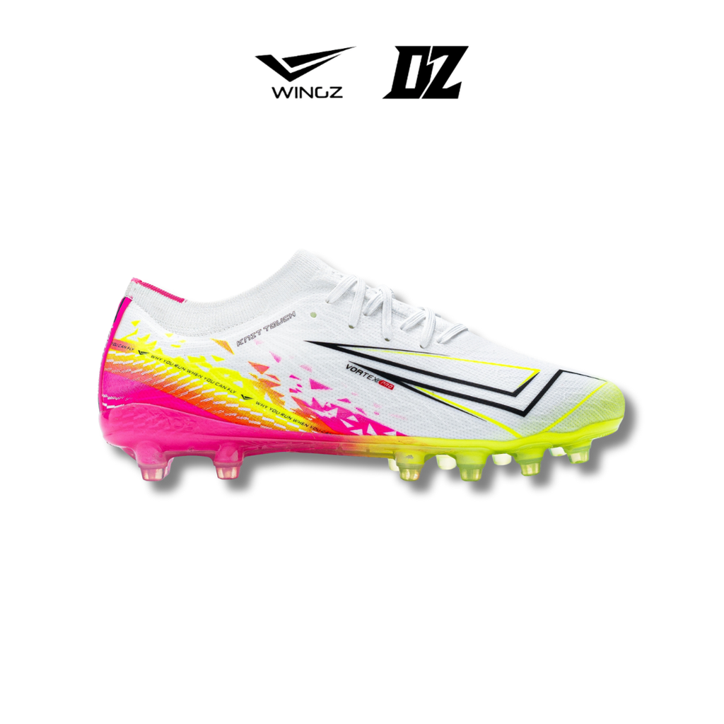 Kasut Bola WingzSport Vortex Pro Flyknit AG/FG | Lightweight Football Shoes