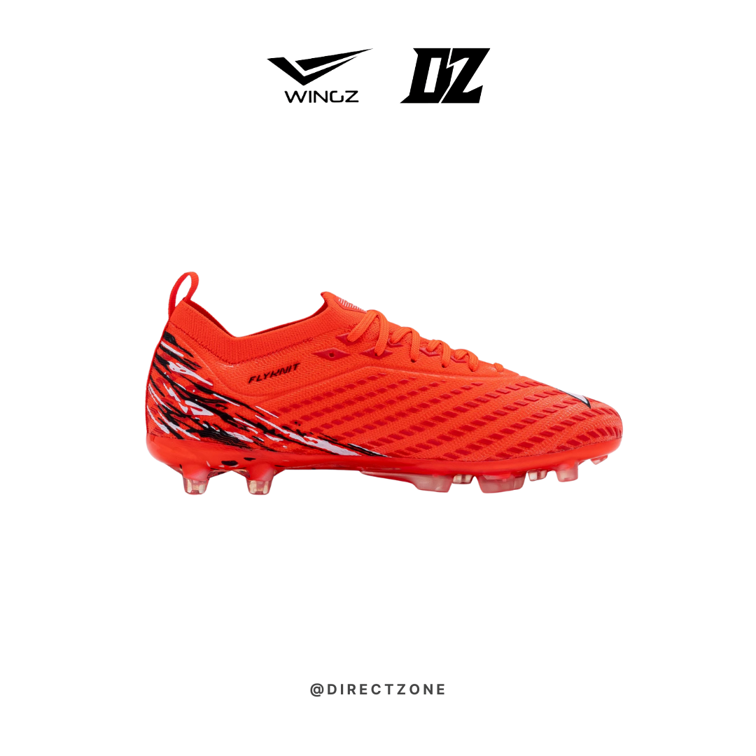 Wingz Sport Soccer Shoes - Mugen Pro Flyknit - Red Candy