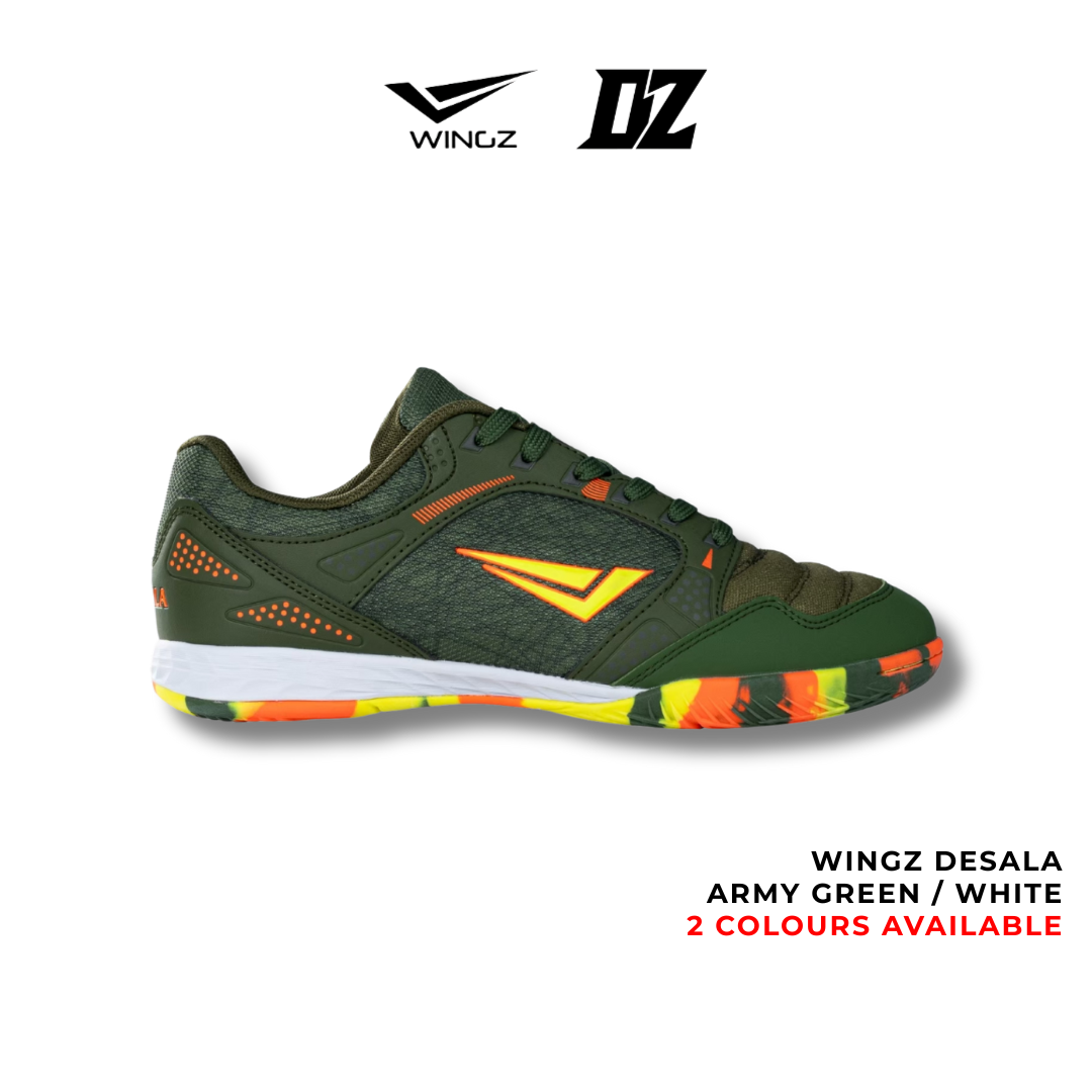 WingzSport Desala Canvas Mesh - Kasut Futsal / Futsal Shoes