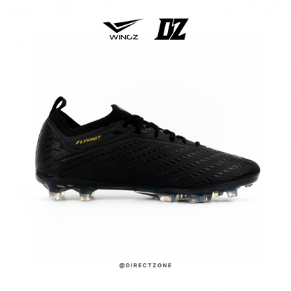 Wingz Sport Soccer Shoes - Mugen Pro Flyknit - Black