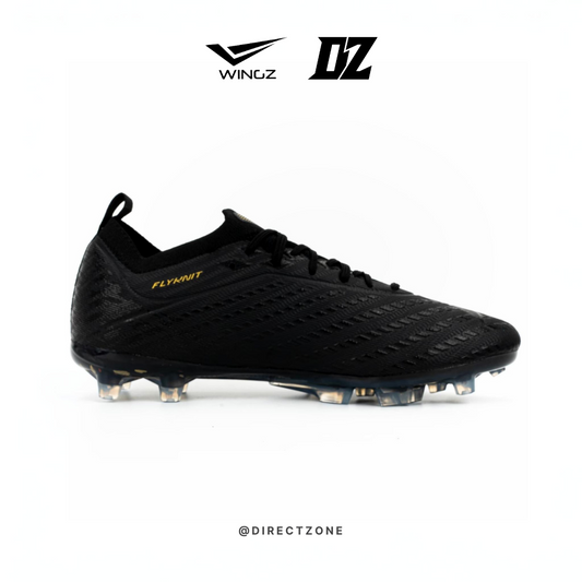 Wingz Sport Soccer Shoes - Wingz Mugen Pro Flyknit - Black