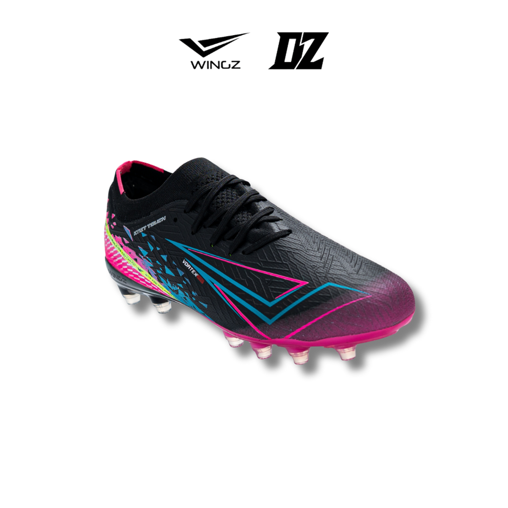 Kasut Bola WingzSport Vortex Pro Flyknit AG/FG | Lightweight Football Shoes