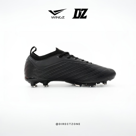 Wingz Sport Soccer Shoes - Wingz Mugen Premium PU - Black