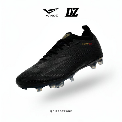 Wingz Sport Soccer Shoes - Mugen Pro Flyknit - Black