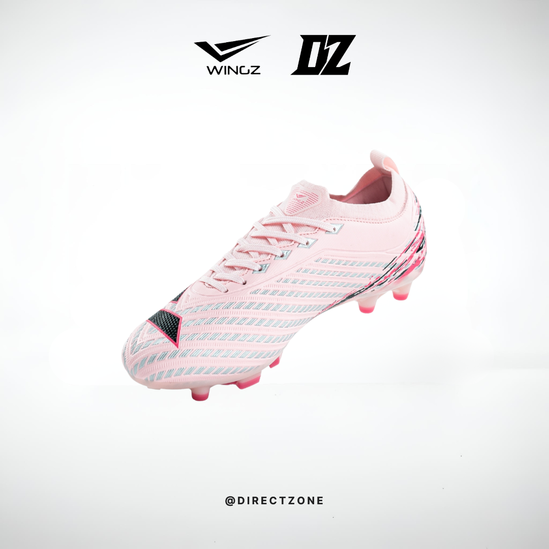 Wingz Sport Soccer Shoes - Mugen Premium PU - Light Pink