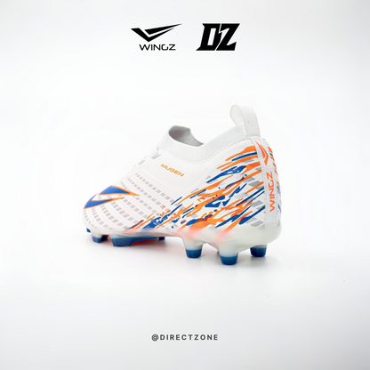 Wingz Sport Soccer Shoes - Mugen Premium PU - White