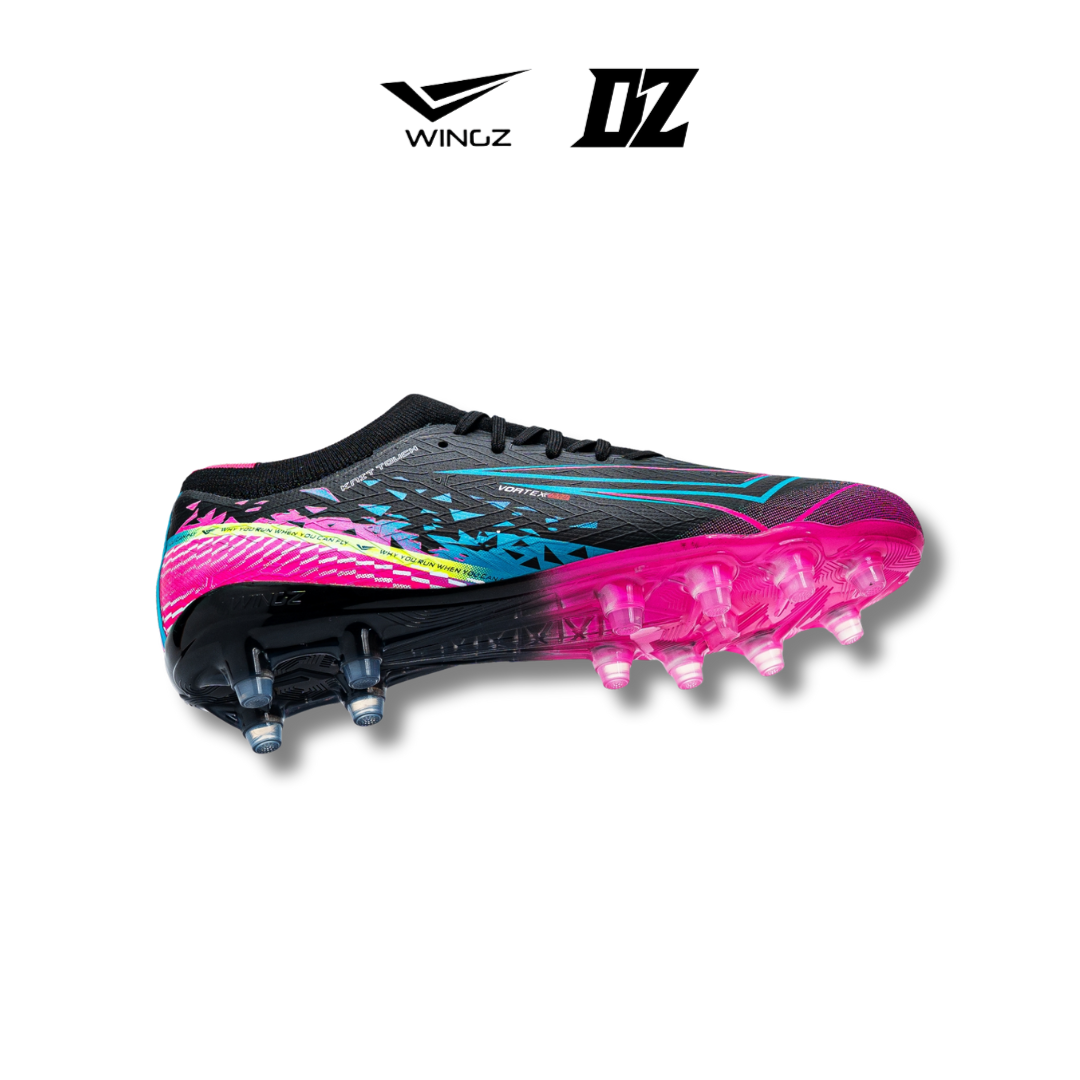 Kasut Bola WingzSport Vortex Pro Flyknit AG/FG | Lightweight Football Shoes