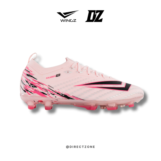 WingzSport Mugen Pro Flyknit - Kasut Bola / Football - Light Pink
