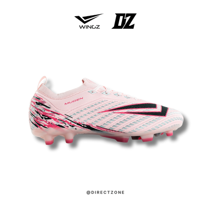 WingzSport Mugen Premium PU - Kasut Bola / Football - Light Pink