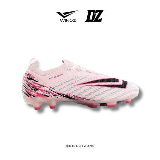 WingzSport Mugen Premium PU - Kasut Bola / Football - Light Pink