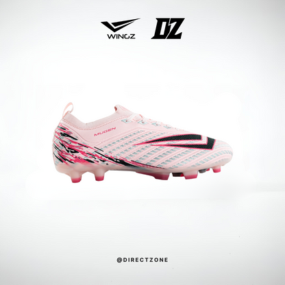 Wingz Sport Soccer Shoes - Mugen Premium PU - Light Pink