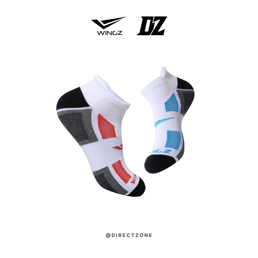 Kaus Kaki Sukan Low Cut 2-in-1 WingzSport | Sports Socks WZ-L61