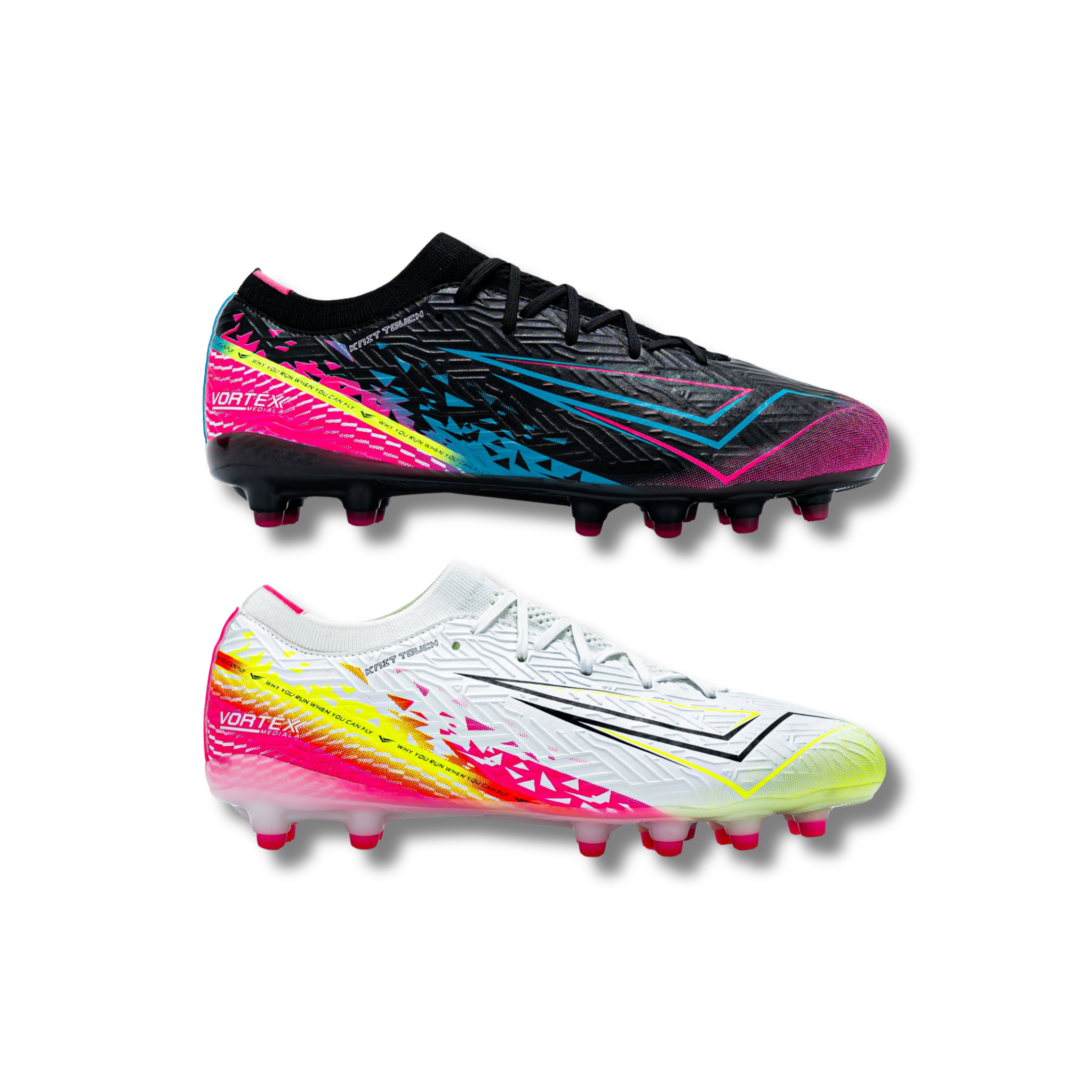 Wingz Vortex | Premium PU | AG/FG | Kasut Bola / Football Shoes