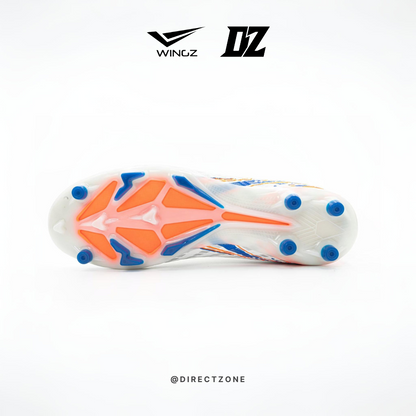 Wingz Sport Soccer Shoes - Mugen Premium PU - White