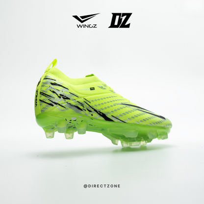 Wingz Sport Soccer Shoes - Mugen Pro Flyknit - Lime Green