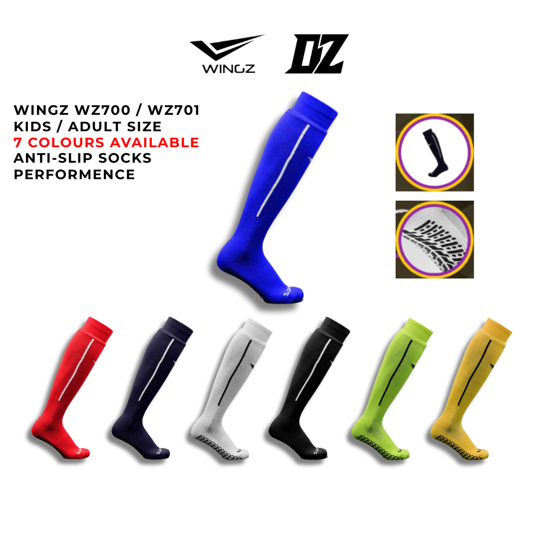 Kaus Kaki Bola Anti Slip WingzSport | Football Grip Socks